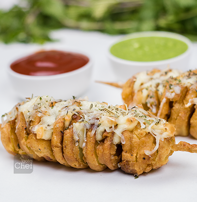 Baked Potatoes with cheese Recipe Baked Potatoes with cheese Recipe